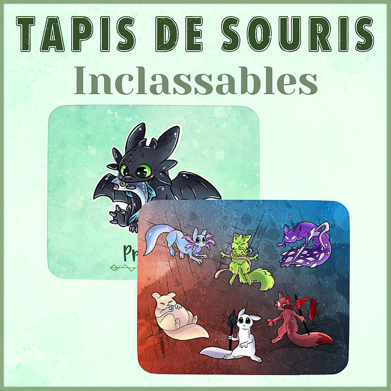 Tapis de Souris Inclassables