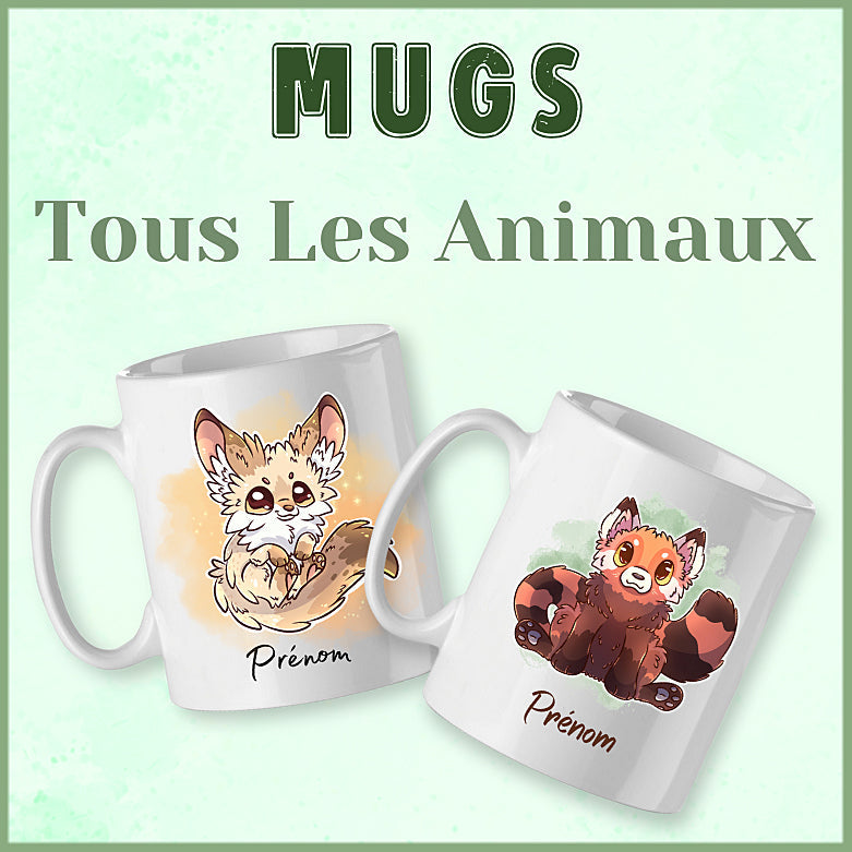 Mugs Tous les Animaux