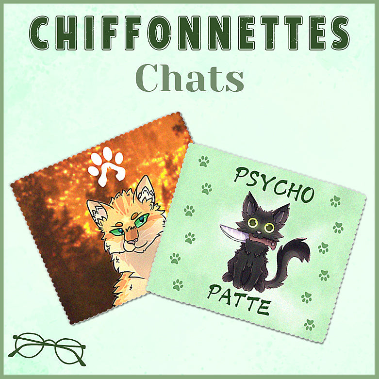 Chiffonnettes Chats