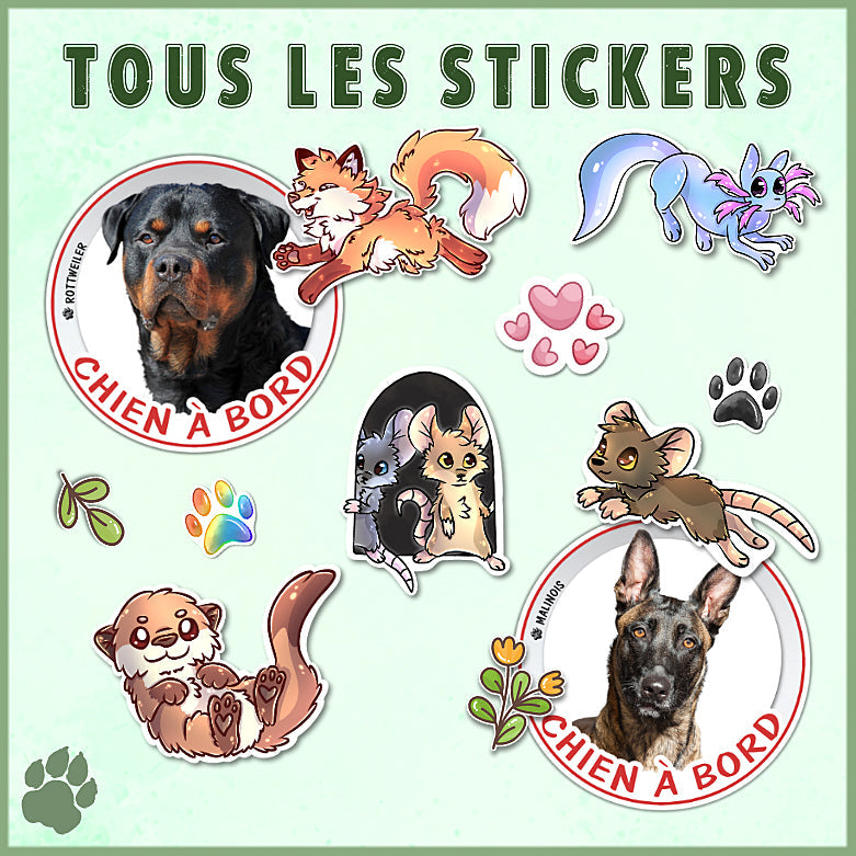 Catalogue Tous les Stickers