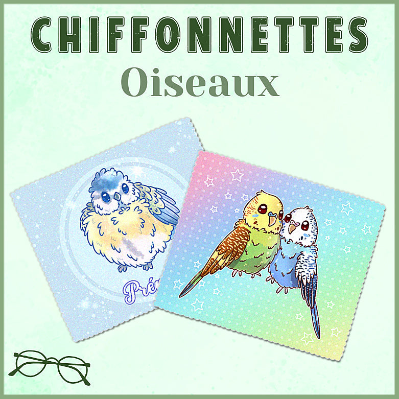 Chiffonnettes Oiseaux