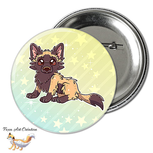 Badge, Magnet Berger Belge Malinois, chien mignon, race