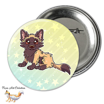 Badge, Magnet Berger Belge Malinois, chien mignon, race